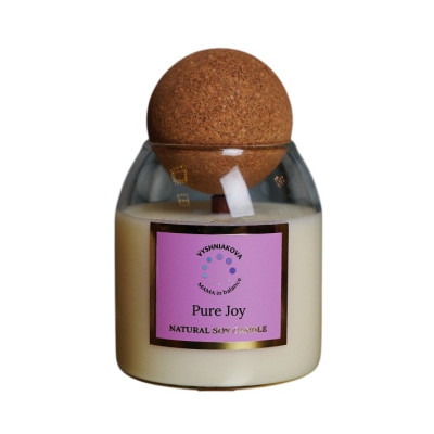 Vyshniakova Scented Сandle Pure Joy Аромасвечка "Счастливых моментов первого детского смеха"