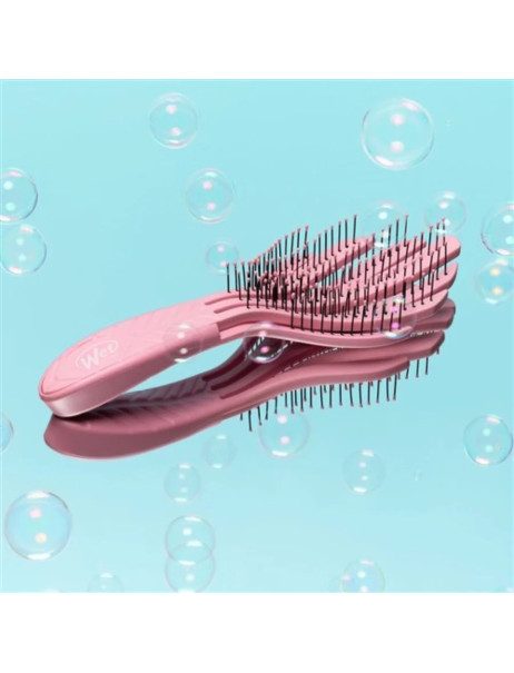 Wet Brush Go Green Curl Detangler Pink Экологическая щетка для волос Розовая