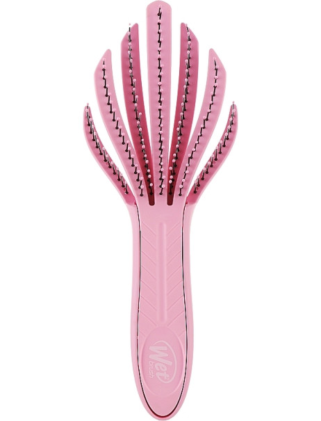 Wet Brush Go Green Curl Detangler Pink Экологическая щетка для волос Розовая