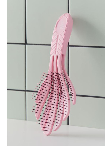 Wet Brush Go Green Curl Detangler Pink Экологическая щетка для волос Розовая