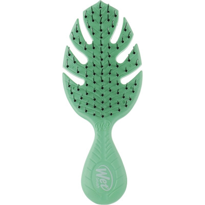 Wet Brush Go Green Mini Detangler Green Биоразлагаемая щетка мини для волос Зеленая