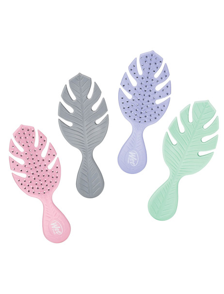 Wet Brush Go Green Mini Detangler Pink Биоразлагаемая щетка мини для волос Розовая