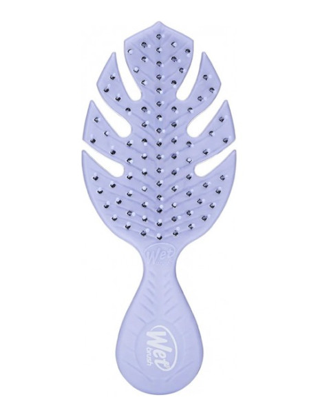 Wet Brush Go Green Mini Detangler Lavendar Биоразлагаемая щетка мини для волос Лавандовая