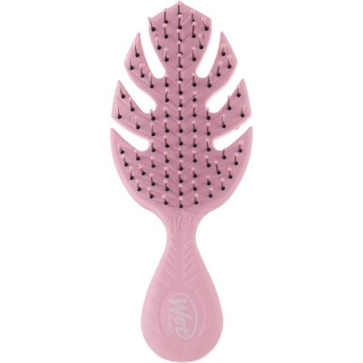 Wet Brush Go Green Mini Detangler Pink Биоразлагаемая щетка мини для волос Розовая