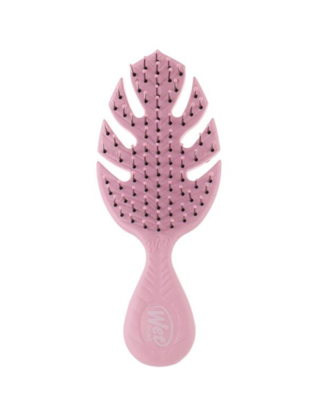 Wet Brush Go Green Mini Detangler Pink Биоразлагаемая щетка мини для волос Розовая