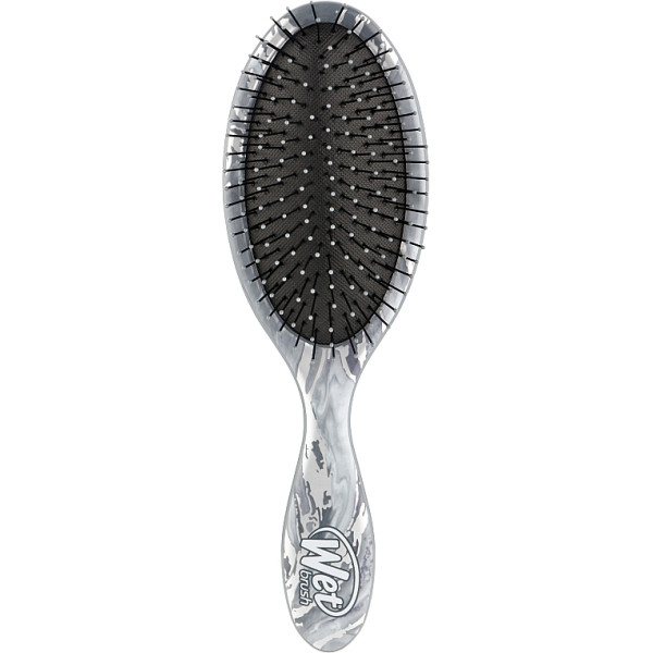 Wet Brush Original Detangler Metalic Marble Silver Щітка Металевий срібний мармур