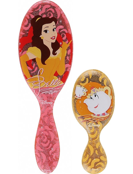 Wet Brush Original + Mini Detangler Disney Princess Belle Kit Набір Щіток для волосся Белль