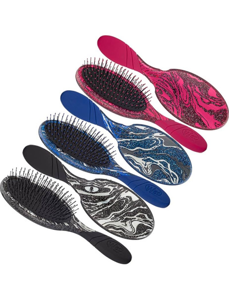 Wet Brush Pro Mineral Sparkle Detangler Charcoal Щітка для розплутування Блискучі мінерали Деревне вугілля