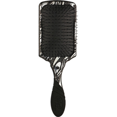 Wet Brush Pro Mineral Sparkle Paddle Charcoal Велика щітка для волосся Блискучі мінерали Деревне вугілля