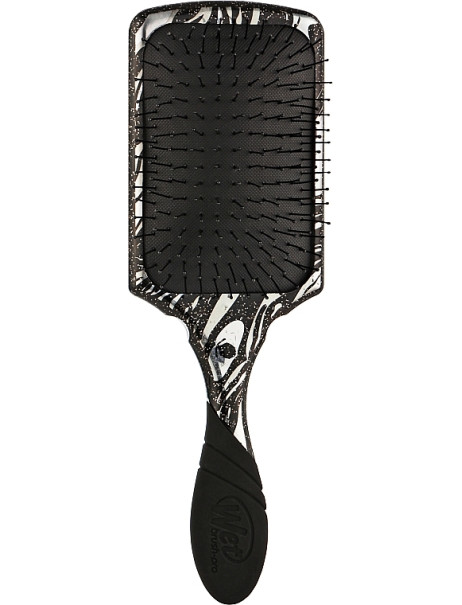Wet Brush Pro Mineral Sparkle Paddle Charcoal Велика щітка для волосся Блискучі мінерали Деревне вугілля