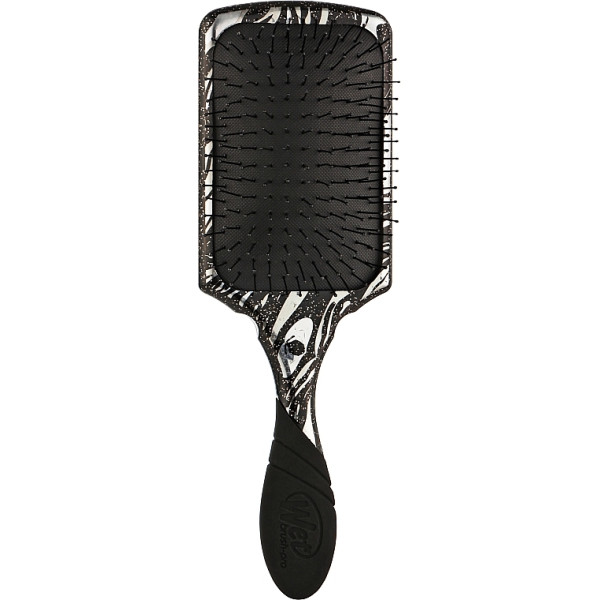 Wet Brush Pro Mineral Sparkle Paddle Charcoal Велика щітка для волосся Блискучі мінерали Деревне вугілля