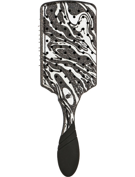 Wet Brush Pro Mineral Sparkle Paddle Charcoal Велика щітка для волосся Блискучі мінерали Деревне вугілля