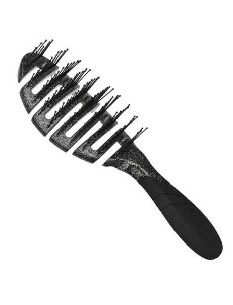 Wet Brush Pro Mineral Sparkle Pro Flex Dry Charcoal Щітка для швидкого сушіння волосся Блискучі мінерали Деревне вугілля