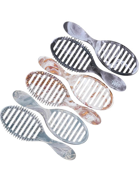 Wet Brush Speed ​​Dry Metalic Marble Onyx Щетка для волос Металлический Оникс мрамор