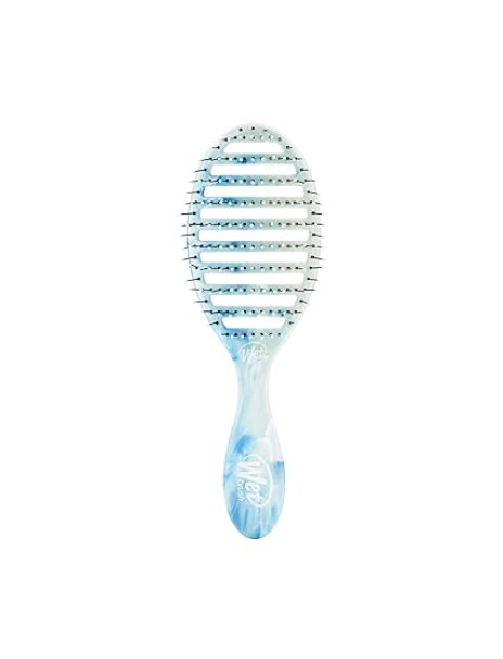 Wet Brush Speed ​​Dry Gemstone Turquoise Hair Brush Щітка для волосся Дорогоцінний камінь Бірюза