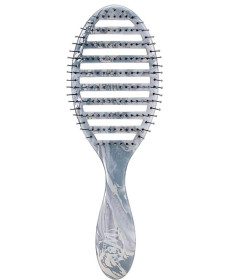Wet Brush Speed ​​Dry Metallic Marble Silver Щітка для волосся Металевий мармур - Написати відгук