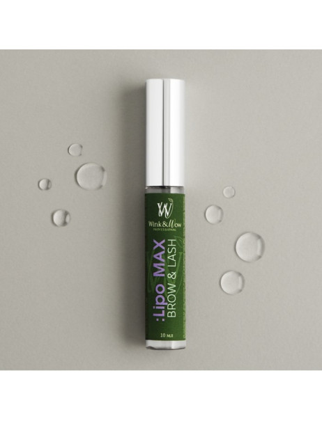 Wink & Wow Lipo MAX Brow & Lash Восстанавливающий концентрат для бровей и ресниц после окрашивания, осветления и ламинирования