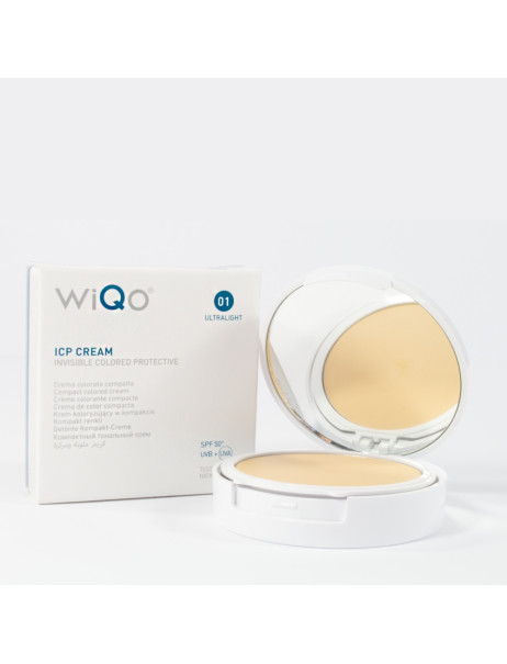 WiQo тональний кушон ICP Cream-Invisible SPF-50