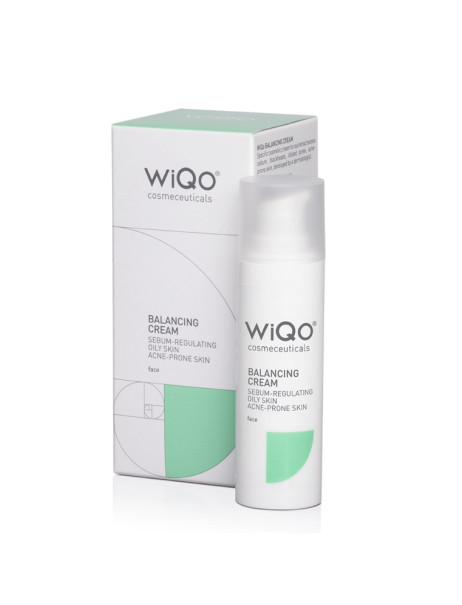 WiQo Balancing Cream Балансуючий крем для жирної та схильної до акне шкіри обличчя