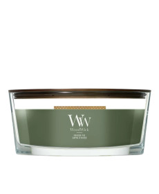 WoodWick Fraser Fir Ellipse Ароматическая свеча с ароматом свежесрезанной ели Эллипс - Написать отзыв