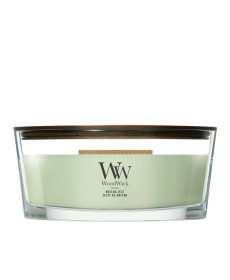 WoodWick Matcha Zest Ellipse Ароматическая свеча с ароматом цитрусовых и зелёного чая Эллипс - Написать отзыв