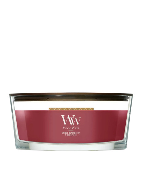 WoodWick Spiced Blackberry Ellipse Ароматична свічка з ароматом ожини з корицею Еліпс