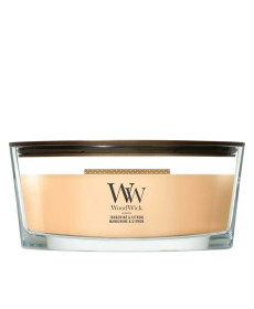 WoodWick Tangerine & Citron Ellipse Ароматическая свеча с ароматом цитрусовых и мандарина Эллипс - Написать отзыв