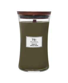 WoodWick Fraser Fir Large Ароматическая свеча с ароматом свежесрезанной ели Большая - Написать отзыв