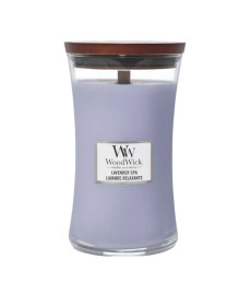 WoodWick Lavender SPA Large Ароматическая свеча с ароматом лаванды и эвкалипта Большая - Написать отзыв