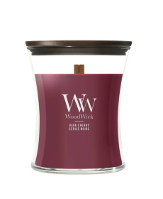 WoodWick Dark Cherry Medium Ароматическая свеча с ароматом тёмной вишни Средняя - Написать отзыв