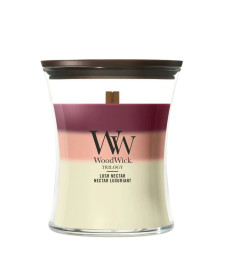 WoodWick Trilogy Lush Nectar Medium Ароматична свічка з тришаровим ароматом Розкішний нектар Середня - Написати відгук
