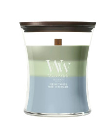 WoodWick Trilogy Verdant Woods Medium Ароматическая свеча с трёхслойным ароматом Зелёный лес Средняя - Написать отзыв
