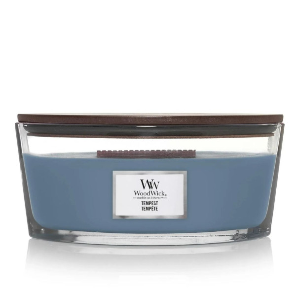 WoodWick Tempest Ellipse Ароматична свічка з морською сіллю та перлинами Еліпс