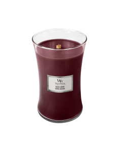 WoodWick Black Cherry Large Ароматическая свеча с ароматом сочной черешни Большая - Написать отзыв