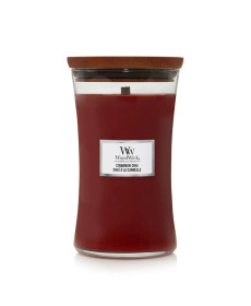 WoodWick Cinnamon Chai Large Ароматическая свеча с ароматом ванили и корицы Большая - Написать отзыв