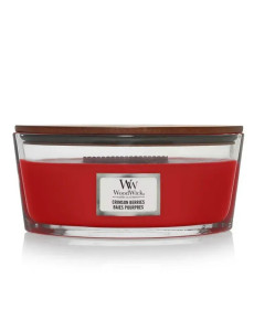 WoodWick Crimson Berries Ellipse Ароматическая свеча с нотами рождественских ягод Эллипс - Написать отзыв