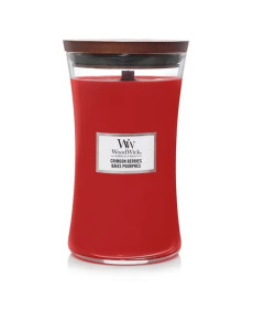 WoodWick Crimson Berries Large Ароматическая свеча с нотами рождественских ягод Большая - Написать отзыв