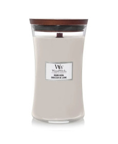WoodWick Ellipse Warm Wool Large Ароматична свічка з ароматом теплої шерсті Велика - Написати відгук