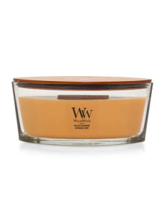 WoodWick Golden Bourbon Ellipse Ароматична свічка з ароматом медового віскі та копченого дерева Еліпс - Написати відгук
