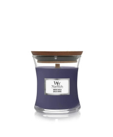 WoodWick Hinoki Dahlia Mini Ароматична свічка з нотами дерева хінокі, сливи та жоржини Міні - Написати відгук