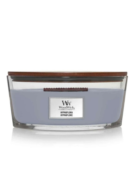 WoodWick Hypnoflora Ellipse Ароматична свічка з ароматом груші та жасмину Еліпс