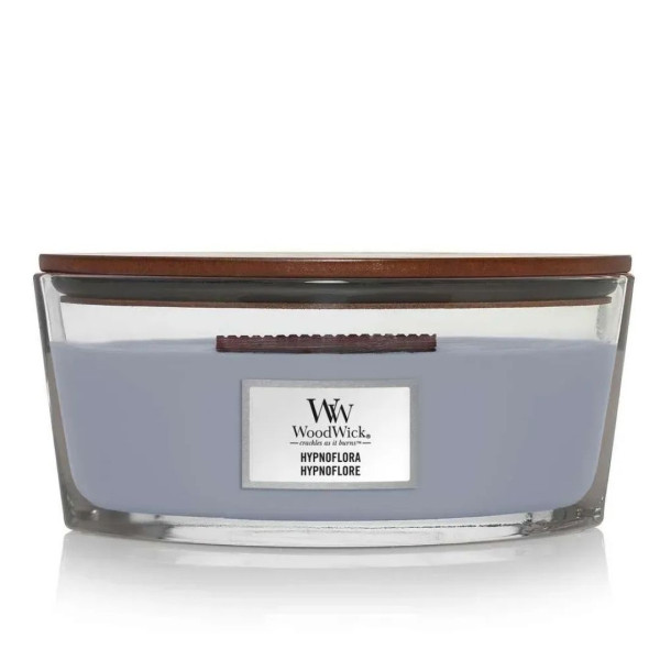 WoodWick Hypnoflora Ellipse Ароматична свічка з ароматом груші та жасмину Еліпс