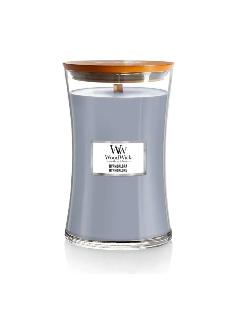 WoodWick Hypnoflora Large Ароматична свічка з ароматом груші та жасмину Велика