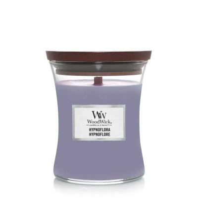 WoodWick Hypnoflora Medium Ароматическая свеча с ароматом груши и жасмина Средняя