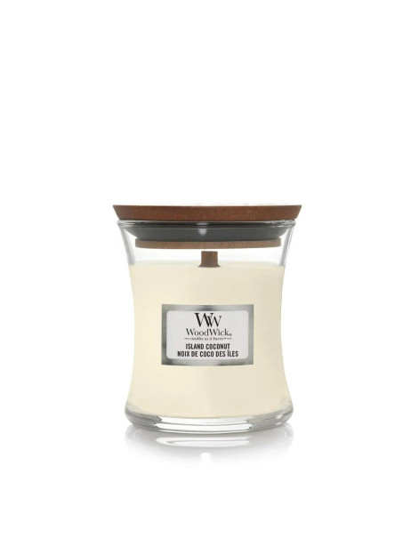 WoodWick Island Coconut Mini Ароматична свічка з ароматом кокоса та ананаса Міні
