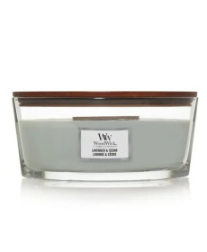 WoodWick Lavender & Cedar Ellipse Ароматична свічка з ароматом кипариса, перцю і лимону Еліпс - Написати відгук