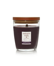 WoodWick Nature’s Wick Wildberry & Jasmine Medium Ароматична свічка з ароматом диких ягід та жасмину Середня - Написати відгук