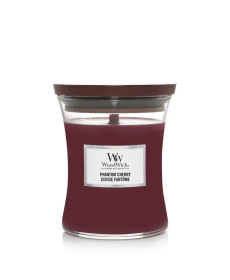 WoodWick Phantom Cherry Medium Ароматична свічка з ароматом темної вишні та амбри Середня - Написати відгук