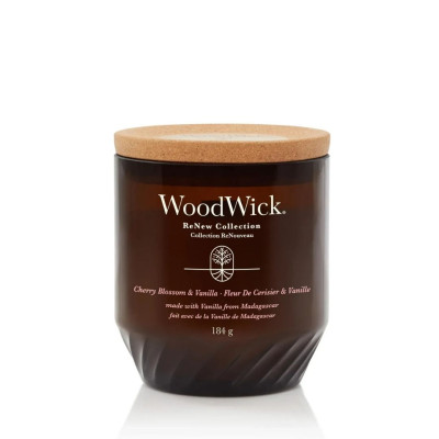 WoodWick Renew Cherry Blossom & Vanilla Свеча с цветами вишни