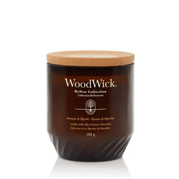 WoodWick Renew Incense & Myrrh Свічка з прянощами